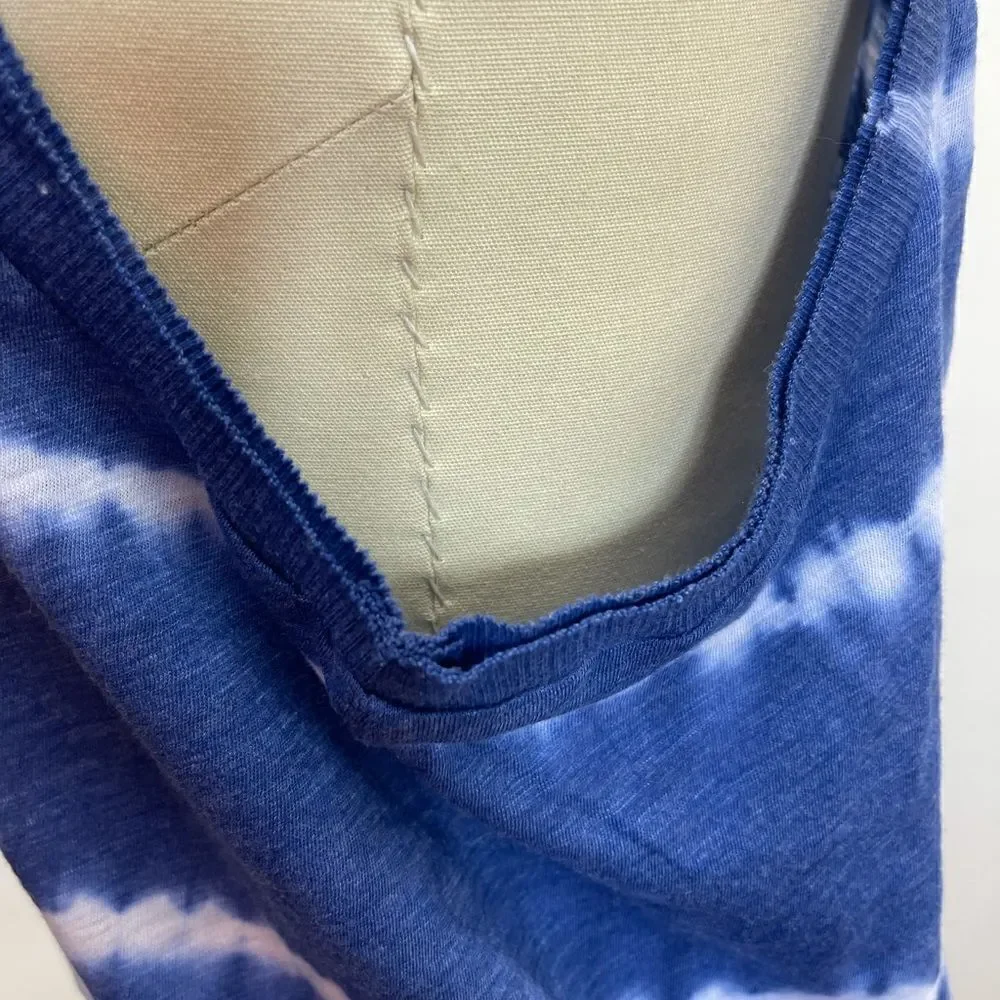 Free People Movement Toe-Dye Sleeveless Shirt